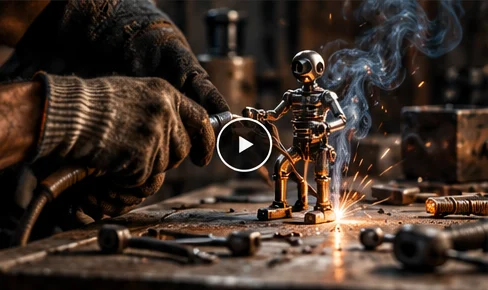Illustrative metalworking workshop